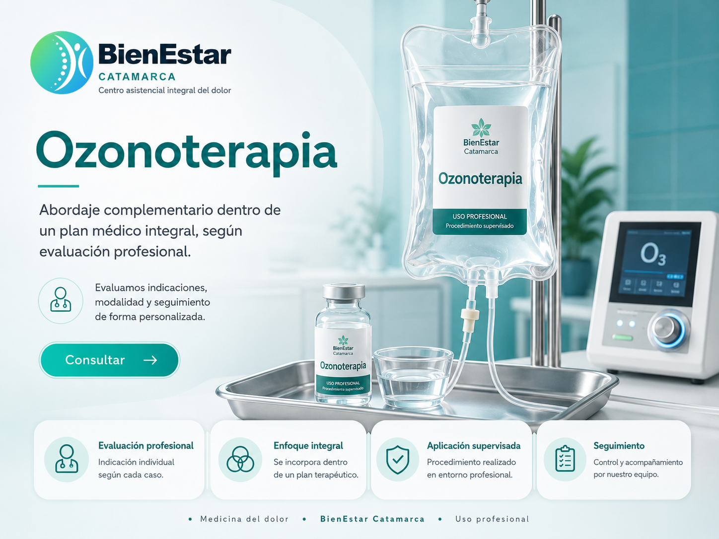 Ozonoterapia en BienEstar Catamarca